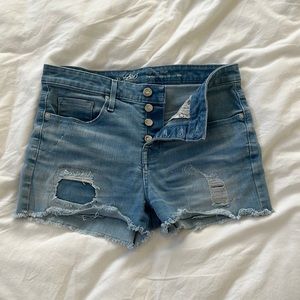 Bottom Fly Mossimo Cut Off Jean Shorts Sjze 6
